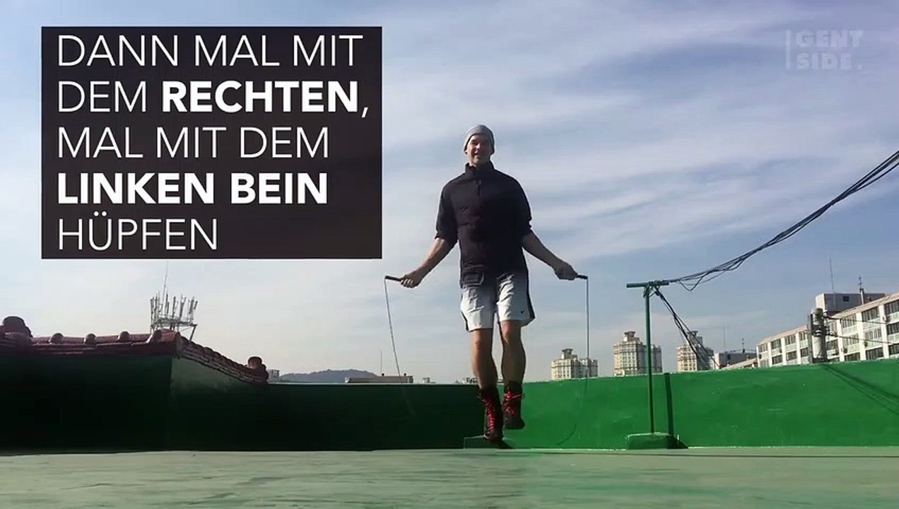 Cardio-Workout per Springseil: Das geht auch zu Hause!