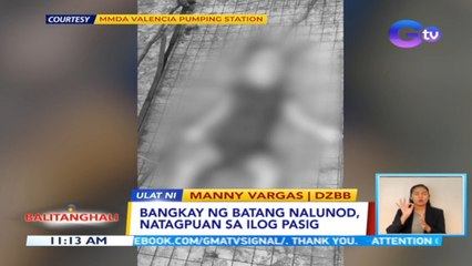 Bangkay ng batang nalunod, natagpuan sa Ilog Pasig | BT