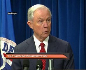 Donald Trump tandatangani arahan eksekutif baru
