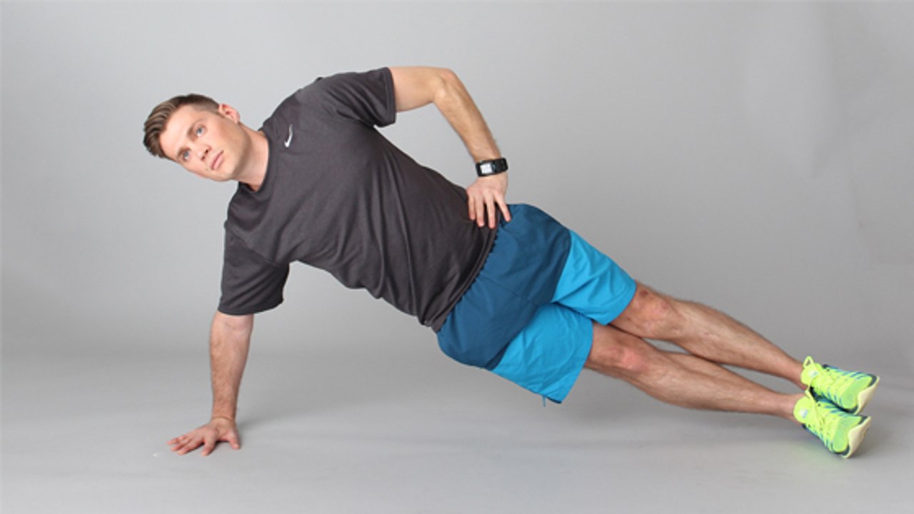 Nur mit dem eigenen gewicht: so trainiert ihr eure seitlichen bauchmuskeln