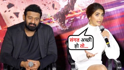 Pooja Hegde Reacts On Working With Superstars Like Salman, Ranveer & More|Radhe Shyam Trailer Launch