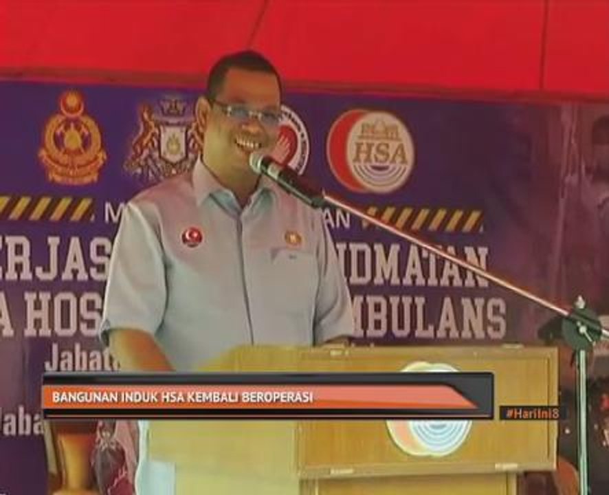 Bangunan induk HSA kembali beroperasi