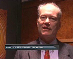 Rulling party set to extend Abe's term as leader