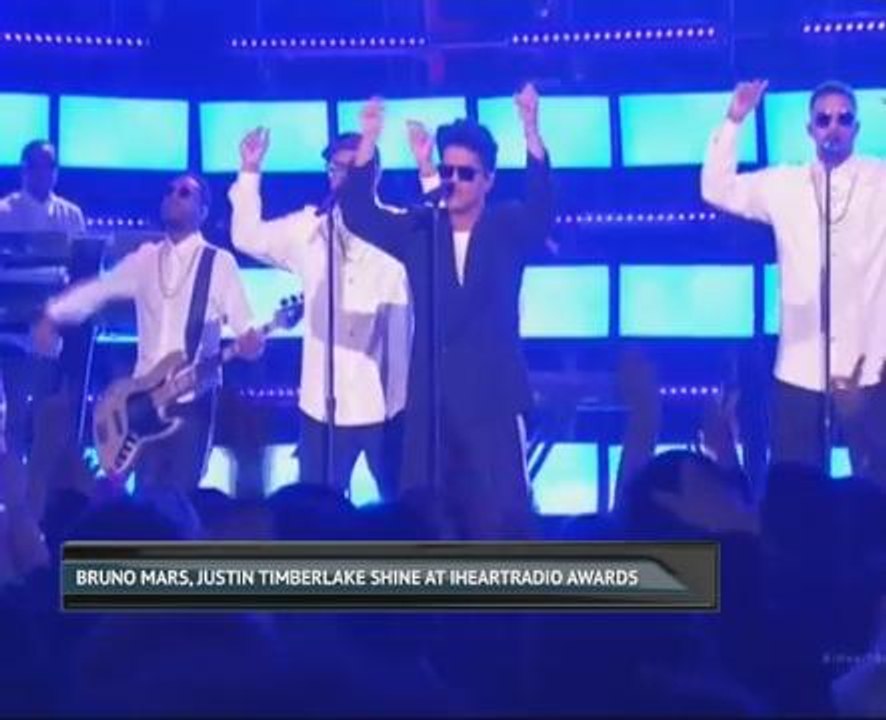 Bruno Mars, Justin Timberlake shine at iHeartRadio Awards