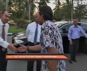 Status perlawanan diketahui selewat-lewatnya esok