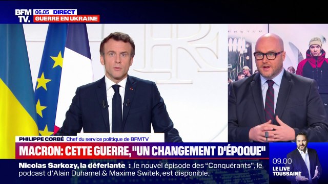 Que faut-il retenir de l'allocution d'Emmanuel Macron sur la guerre en Ukraine ?