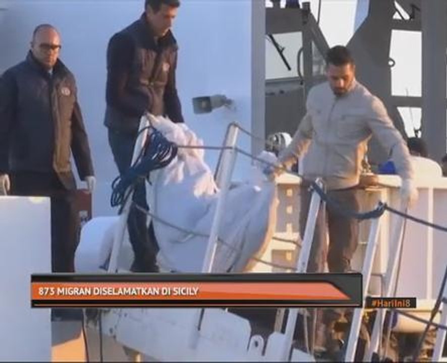 873 migran diselamatkan di Sicily