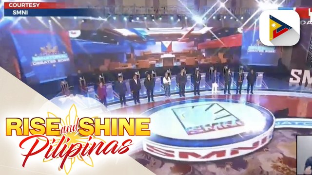 11 kandidato sa pagka-senador, sumalang sa SMNI senatorial debate; Mga isusulong na batas, inilatag