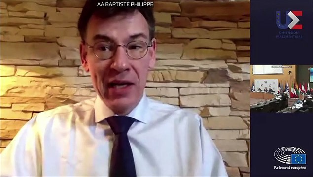 Suite de la Conférence des présidents des commissions des Parlements des 27 États membres et du Parlement européen sur le numérique et l’espace (traduction allemande) - Mercredi 2 mars 2022