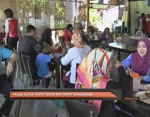Projek Dapur Rakyat bayar RM3 dapat 10 hidangan