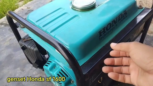Review mesin genset honda sf 16000