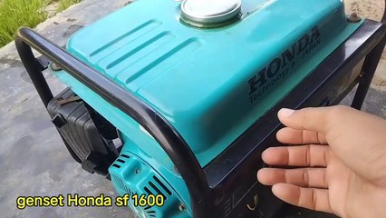 Review mesin genset honda sf 16000