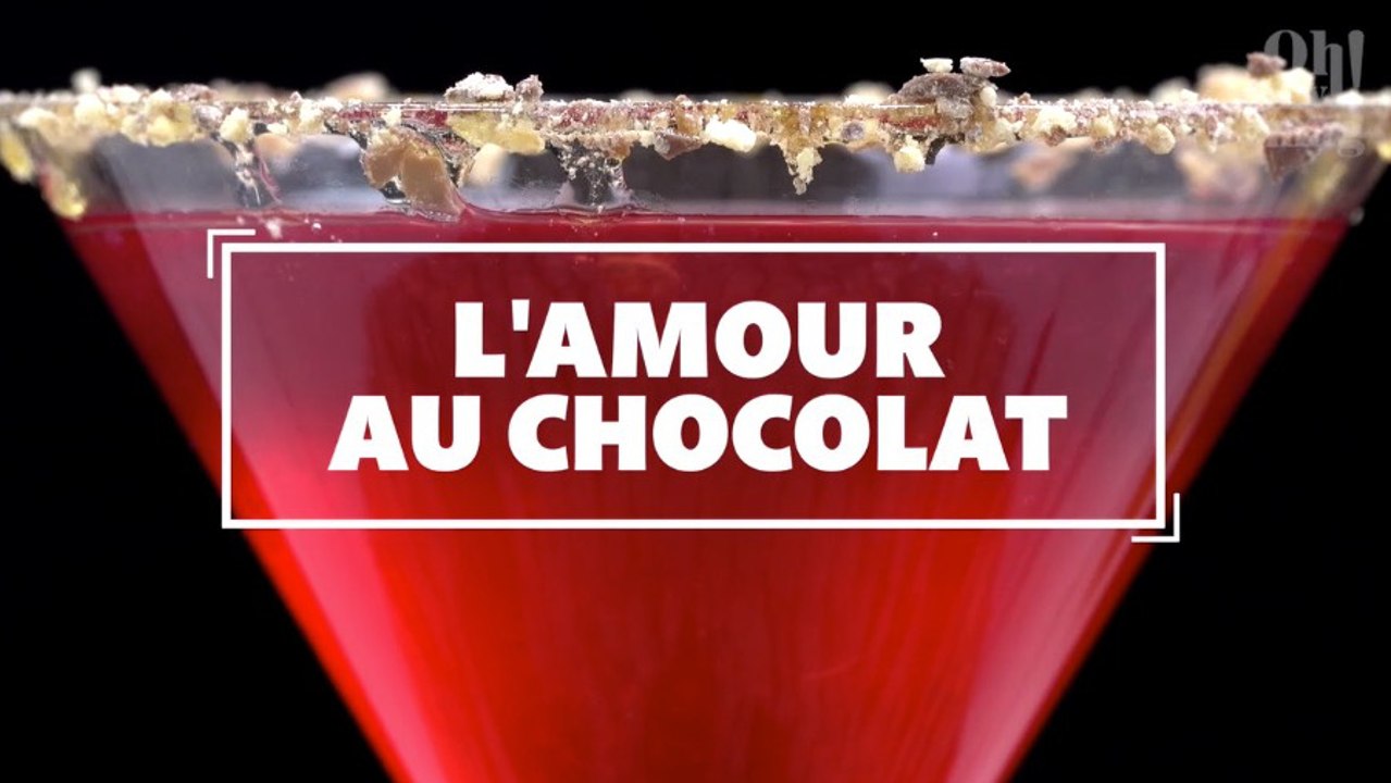 L'amour au chocolat: versüßt euren valentinstag mit einem leckeren cocktail