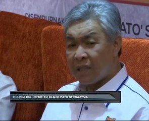 Ri Jong Chol deported, blacklisted by Malaysia