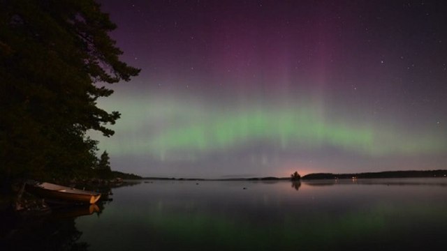De spectaculaires aurores polaires filmées au-dessus de la Suède