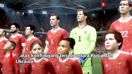 EA Sports Coret Timnas dan Klub Rusia dari Game FIFA 2022
