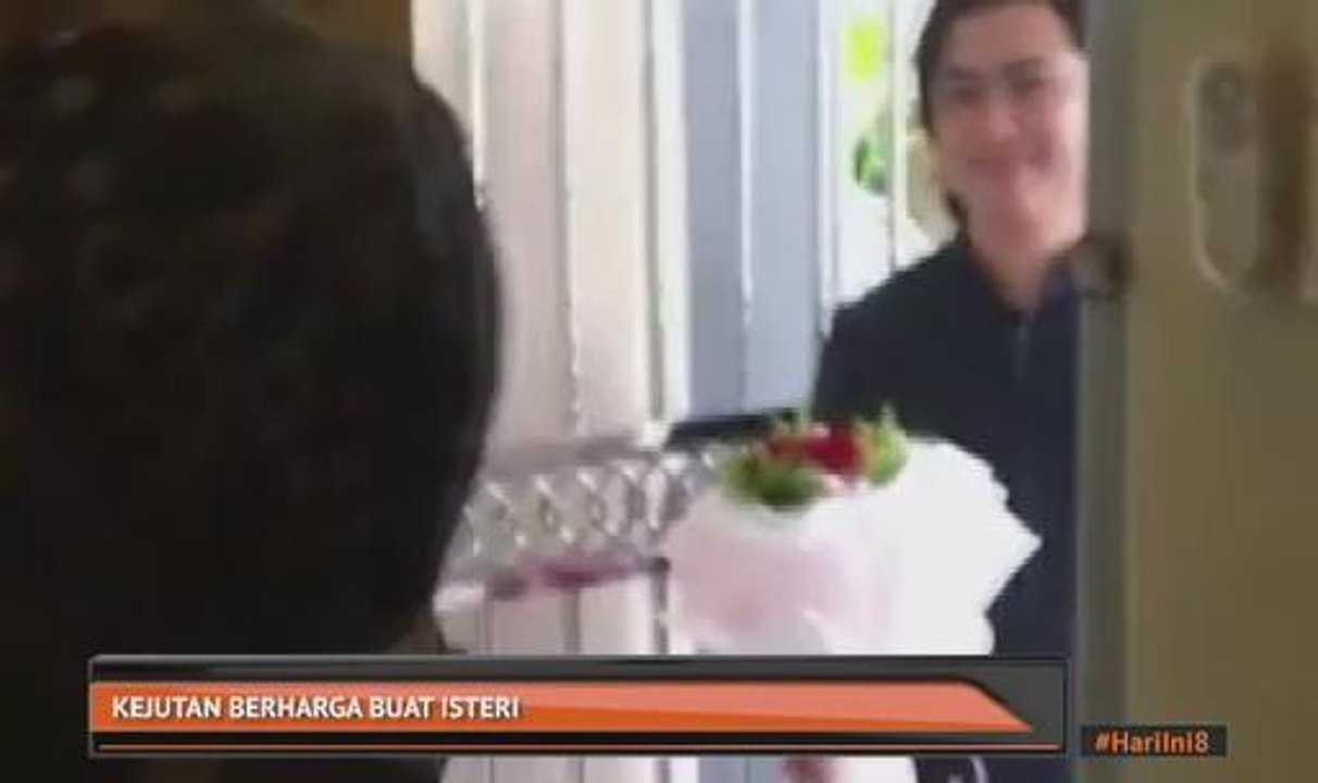 Kejutan berharga buat isteri