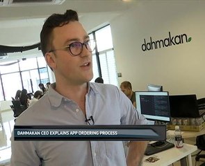 Dahmakan CEO explains App ordering process