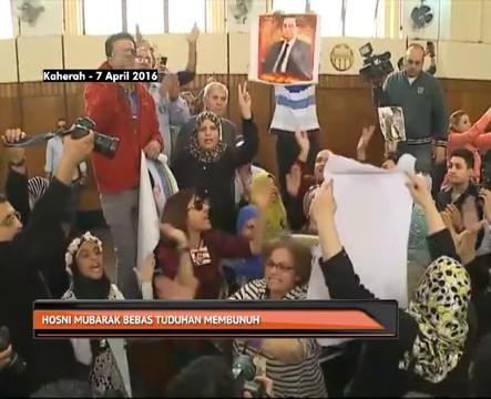 Hosni Mubarak bebas tuduhan membunuh