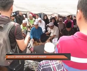 Jenazah Seniman Negara selamat dikebumi