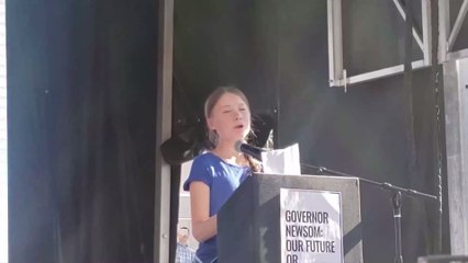"Ihre Generation lässt uns im Stich": Greta Thunberg kritisiert Kanzlerin Merkel