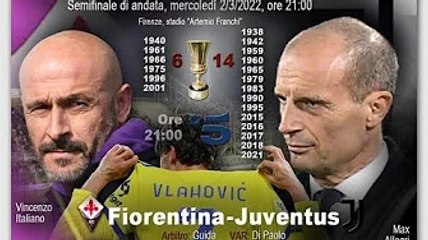 Coppa Italia: Fiorentina-Juventus