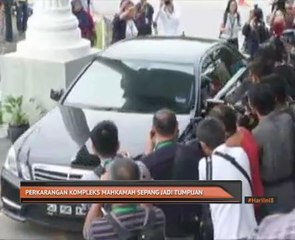 Perkarangan Kompleks Mahkamah Sepang jadi tumpuan