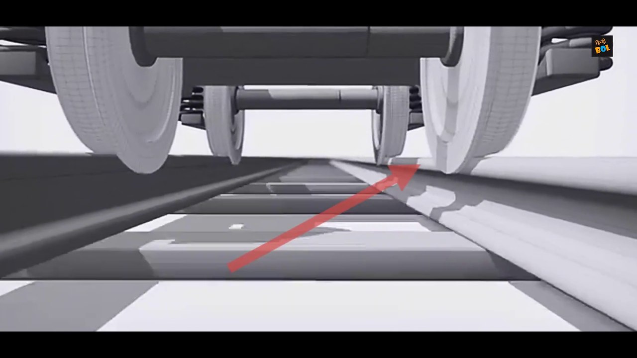 ट्रेन एक पटरी  से दूसरी पटरी पर कैसे जाती है