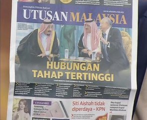 Buletin AWANI pagi: Rangkuman muka depan akhbar