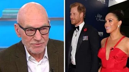 Patrick Stewart weighed in on Meghan Markle and Prince Harry exit