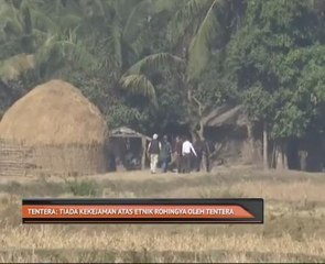 Tentera: Tiada kekejaman atas etnik Rohingya oleh tentera