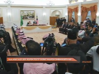 Raja Arab Saudi beri respon positif hasrat Malaysia tambah kouta haji