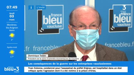 Dominique Taddei, invité de France Bleu Vaucluse