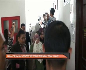 Bekas Pengarah Jabatan Air Sabah dibicara mulai 4 Julai