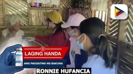 House-to-house vaccination sa mga bata, seniors, at iba pang hindi pa bakunado sinimulan na sa Sagnay, Camarines Sur