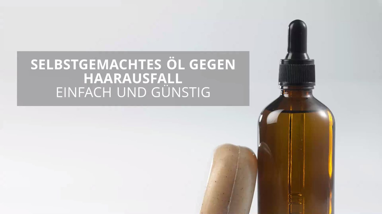 Einfach und günstig: So stellt ihr euer eigenes Öl gegen Haarausfall her