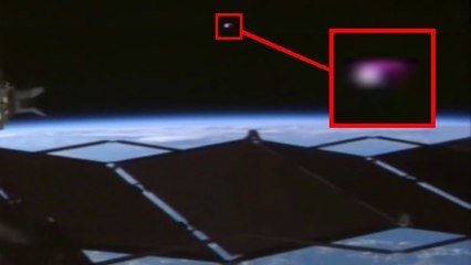 Un internaute repère un OVNI sur une vidéo enregistrée par l'ISS