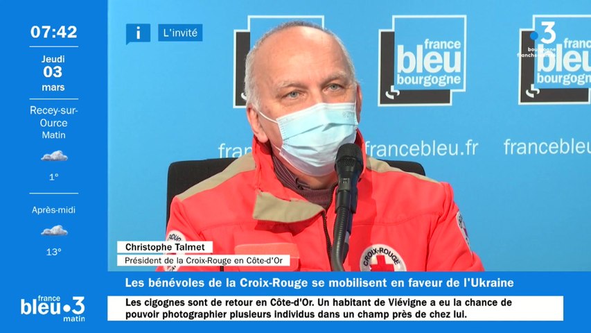 Ref:x88hatl La Croix-Rouge de Côte-d Or mobilisée pour l Ukraine