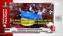 Pleno del Congreso no apoyó moción de censura contra Rusia por atacar Ucrania