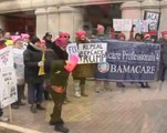 Rallies for Obamacare spread across the U.S.