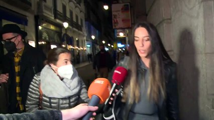 Almudena Cid reacciona a la relación del momento con un guiño a Christian Gálvez