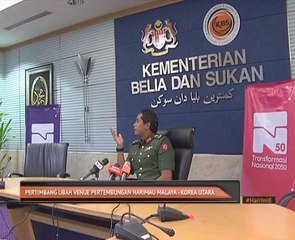 Pertimbang ubah venue pertembungan Harimau Malaya - Korea Utara