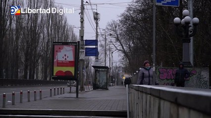 Kiev se convierte en una ciudad fantasma bajo el sonido constante de las sirenas antiaéreas