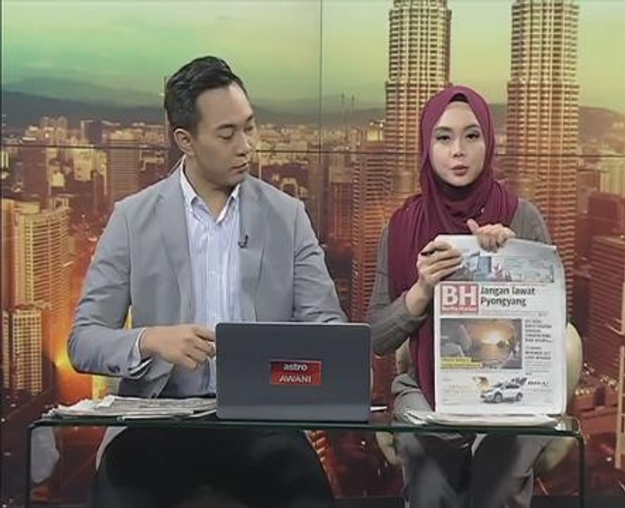 Buletin AWANI pagi: Rangkuman muka depan akhbar Jumaat, 24 Feb 2017