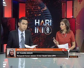 Tindak balas Agen Saraf VX: Reaksi pakar