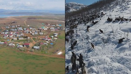 Tunceli'de iki mevsim arası 80 kilometre