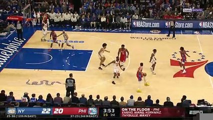 Résumé NBA VF - New York Knicks @ Philadelphia Sixers
