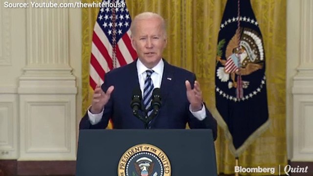 U.S. President Joe Biden On Plans For Energy & Maintaining Price Levels: Russia-Ukraine Conflict