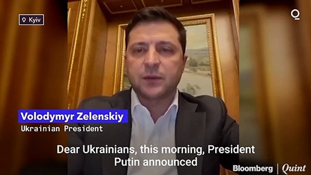 'Won't Surrender', Says Ukrainian President Volodymyr Zelenskiy: Russia-Ukraine Conflict