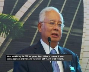After Malaysia, two other countries to implement GST - PM Najib